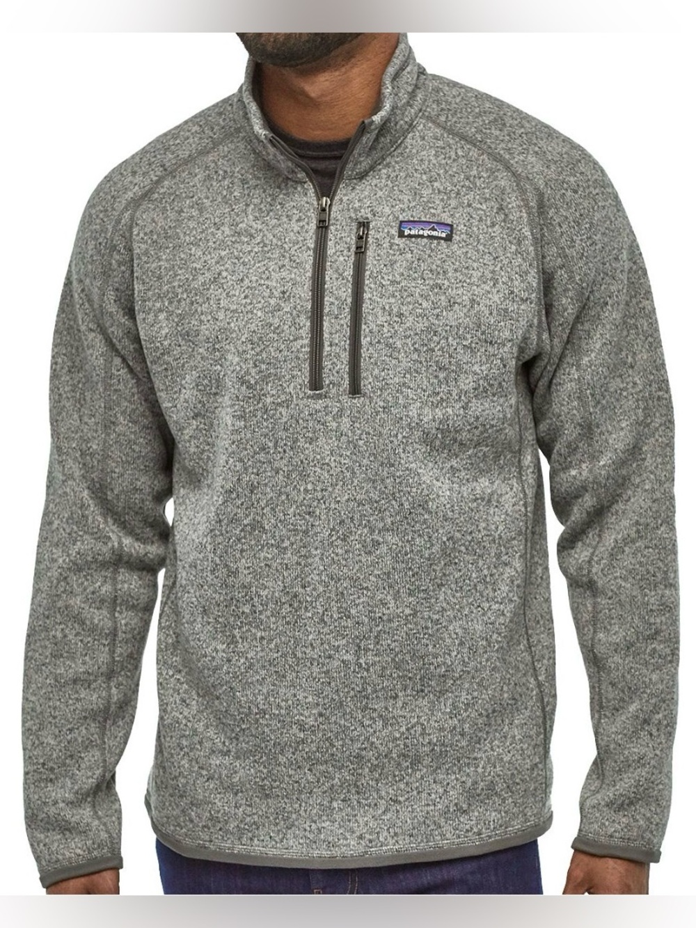 Patagonia Men's Better Sweater 1/4 Zip Pullover Size L